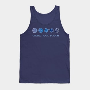 Role Playing Gaming Dice Tank Top